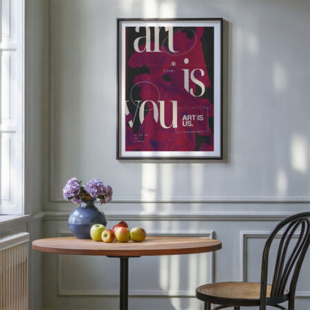 Πόστερ TRENDY ART IS YOU - Φρασεις - Κείμενο