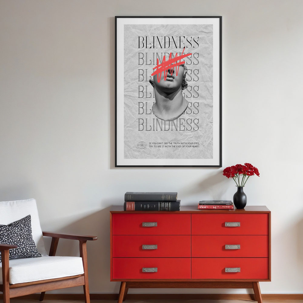 Πόστερ RETRO TRENDY BLINDNESS