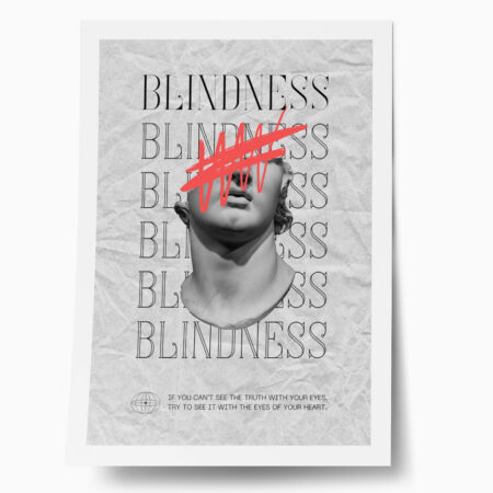 Πόστερ RETRO TRENDY BLINDNESS - Πορτραιτα - Φιγουρες Sticky 1