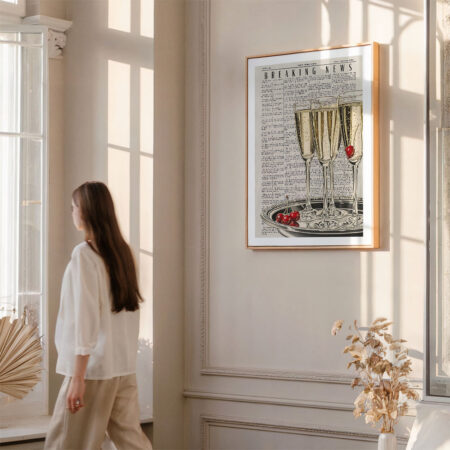 Πόστερ TRENDY CHAMPAGNE - Food & Drink