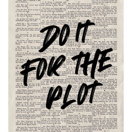 Πόστερ TRENDY DO IT FOR THE PLOT - Φρασεις - Κείμενο Sticky 3