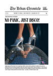 Πόστερ RETRO TRENDY NO PANIC JUST DISCO