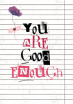 Πόστερ RETRO TRENDY YOU ARE GOOD ENOUGH