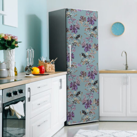 Αυτοκόλλητο ψυγείου VINTAGE BIRDS TREE - Floral Sticky 1