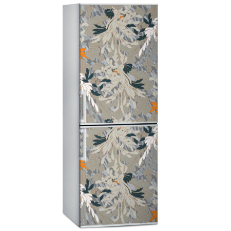 Αυτοκόλλητο ψυγείου VINTAGE FLORAL - Floral