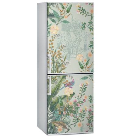 Αυτοκόλλητο ψυγείου VINTAGE GARDEN - Floral