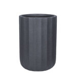 ΚΑΣΠΩ FIBERCLAY ΜΑΥΡΟ ΓΡΑΝΙΤΗ ΚΙΟΝΑΣ ΨΗΛΟ ΜΕΓΑΛΟ - Φ43.5x62cm