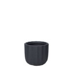 ΚΑΣΠΩ FIBERCLAY ΜΑΥΡΟ ΓΡΑΝΙΤΗ ΚΙΟΝΑΣ ΚΟΝΤΟ ΜΙΚΡΟ - Φ29x25cm