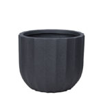 ΚΑΣΠΩ FIBERCLAY ΜΑΥΡΟ ΓΡΑΝΙΤΗ ΚΙΟΝΑΣ ΚΟΝΤΟ ΓΙΓΑ - Φ55.5x46.5cm