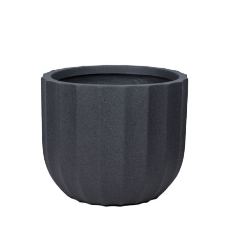 ΚΑΣΠΩ FIBERCLAY ΜΑΥΡΟ ΓΡΑΝΙΤΗ ΚΙΟΝΑΣ ΚΟΝΤΟ ΓΙΓΑ - Φ55.5x46.5cm