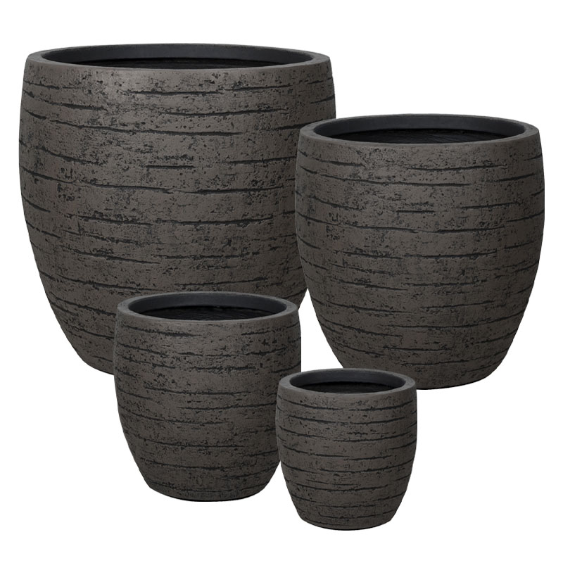 ΚΑΣΠΩ FIBERCLAY ΣΕΤ/4 ΚΑΦΕ ΚΡΑΚΕΛΕ ΓΑΒΑΘΑ ΒΑΘΙΑ - S:Φ25x25, M:Φ33x33, L:Φ43x43, XL:Φ54x54cm