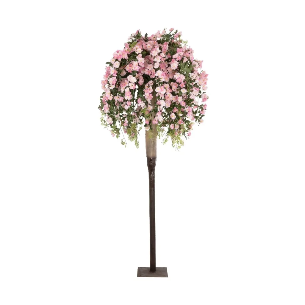 ROSES TREE 21068 Τεχνητό Διακοσμητικό Δέντρο Τριανταφυλλιά Μ110 x Π110 x Υ240cm