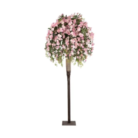 ROSES TREE 21068 Τεχνητό Διακοσμητικό Δέντρο Τριανταφυλλιά Μ110 x Π110 x Υ240cm - Τεχνητα Ανθισμένα Δεντρα