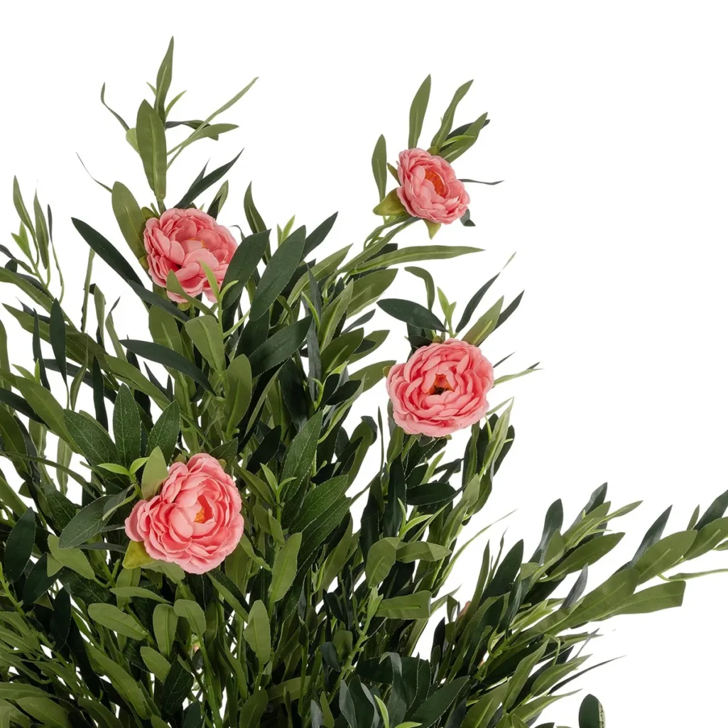 PINK PEONY 21097 Τεχνητό Διακοσμητικό Δέντρο Παιώνια Μ80 x Π70 x Υ160cm