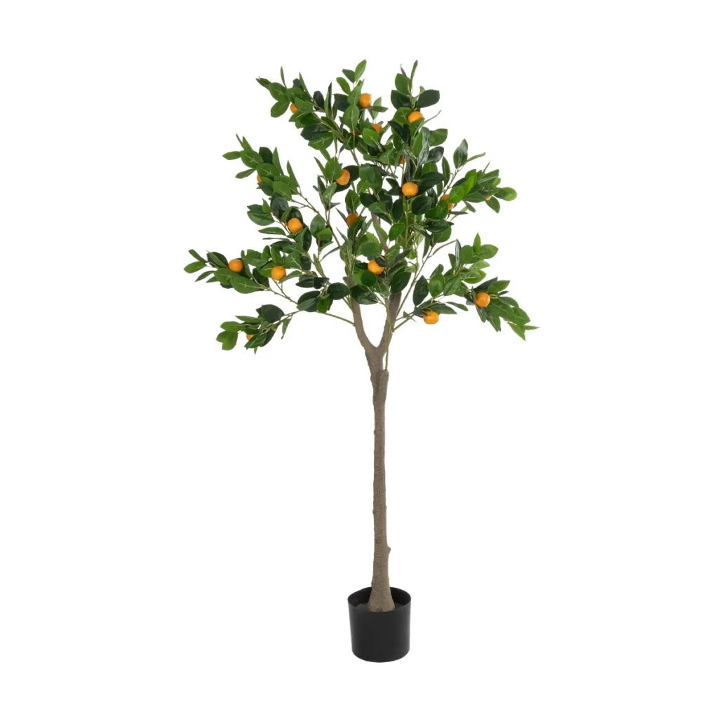 ORANGE TREE 21109 Τεχνητό Διακοσμητικό Δέντρο Πορτοκαλιά Μ90 x Π70 x Υ160cm