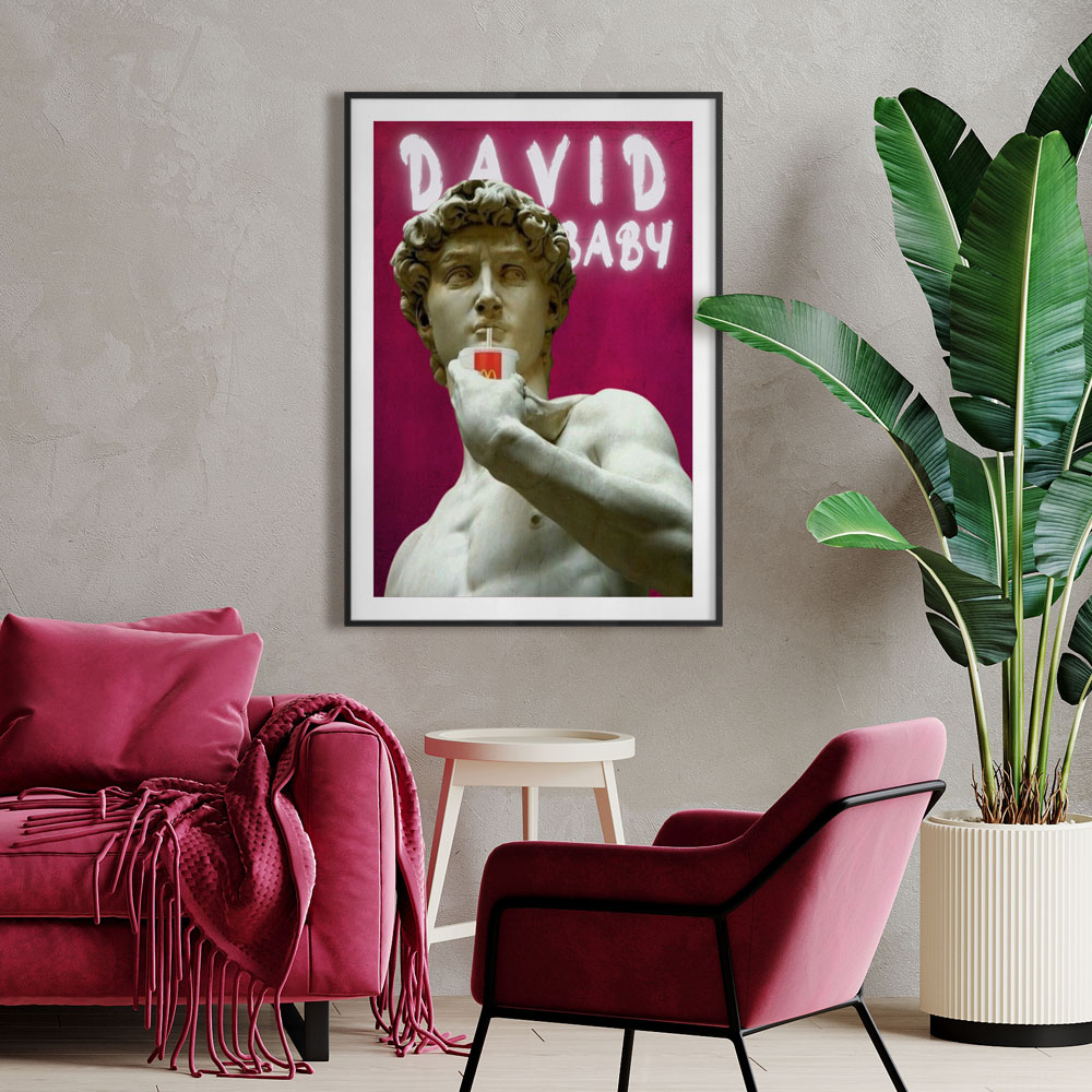 Πόστερ ALTERED ART DAVID BABY