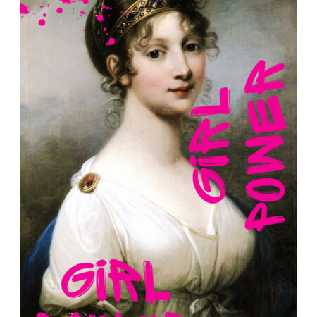Πόστερ ALTERED ART GIRL POWER - Φρασεις - Κείμενο Sticky 3