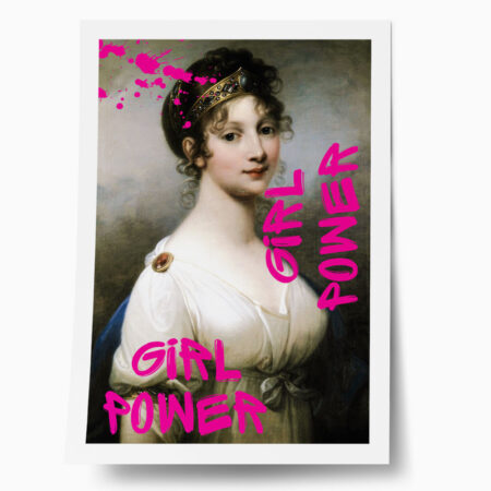 Πόστερ ALTERED ART GIRL POWER - Φρασεις - Κείμενο Sticky 1