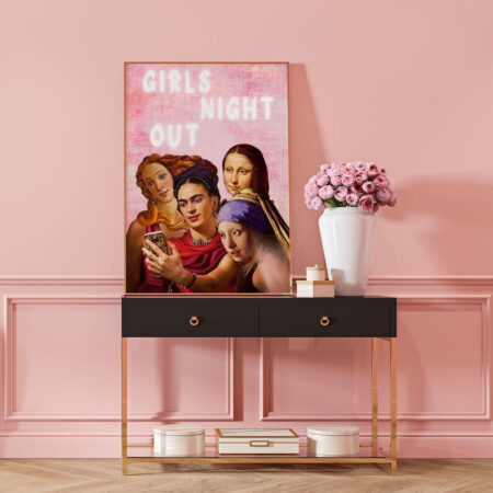 Πόστερ ALTERED ART GIRLS NIGHT OUT - Φρασεις - Κείμενο