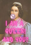Πόστερ ALTERED ART I AM A QUEEN