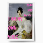 Πόστερ ALTERED ART I AM MY OWN MUSE