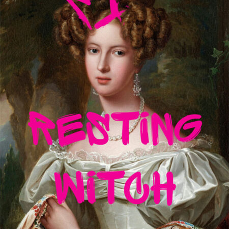 Πόστερ ALTERED ART RESTING WITCH FACE - Φρασεις - Κείμενο Sticky 3
