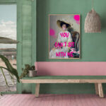 Πόστερ ALTERED ART YOU CANT SIT WITH ME