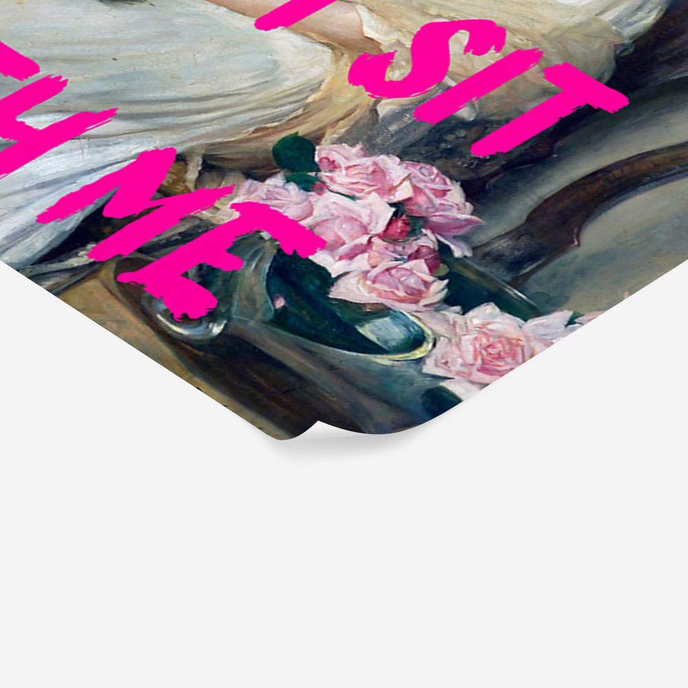 Πόστερ ALTERED ART YOU CANT SIT WITH ME