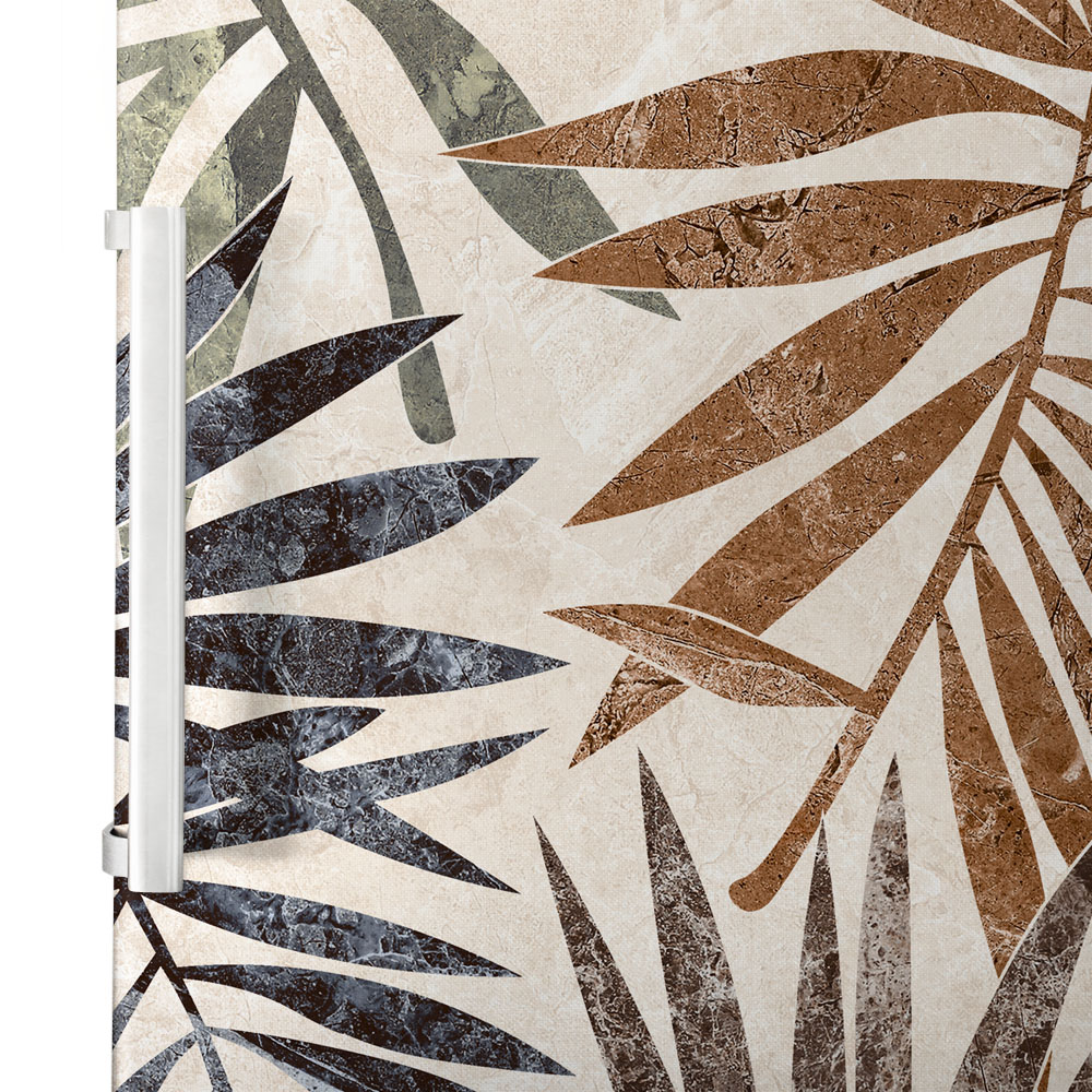 Αυτοκόλλητο ψυγείου BEIGE PALM LEAVES