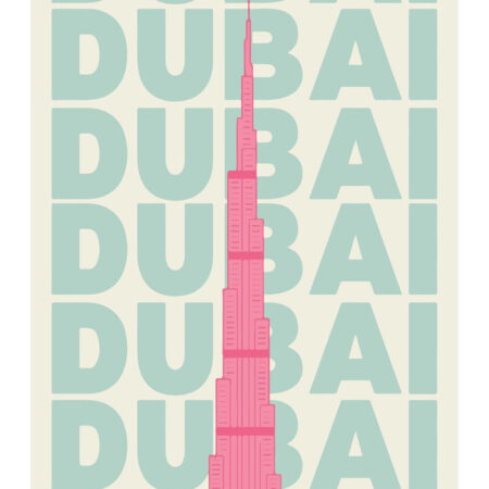 Πόστερ DUBAI - Πολεις - Χαρτες Sticky 3