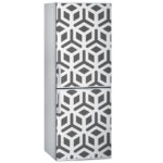 Αυτοκόλλητο ψυγείου GEOMETRIC CUBES