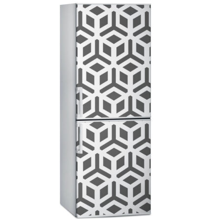 Αυτοκόλλητο ψυγείου GEOMETRIC CUBES - Αλλα