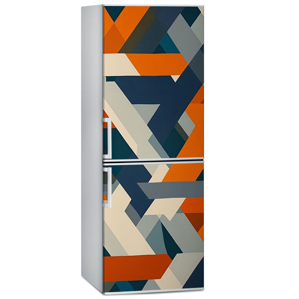 Αυτοκόλλητο ψυγείου GEOMETRICAL ABSTRACT LINES
