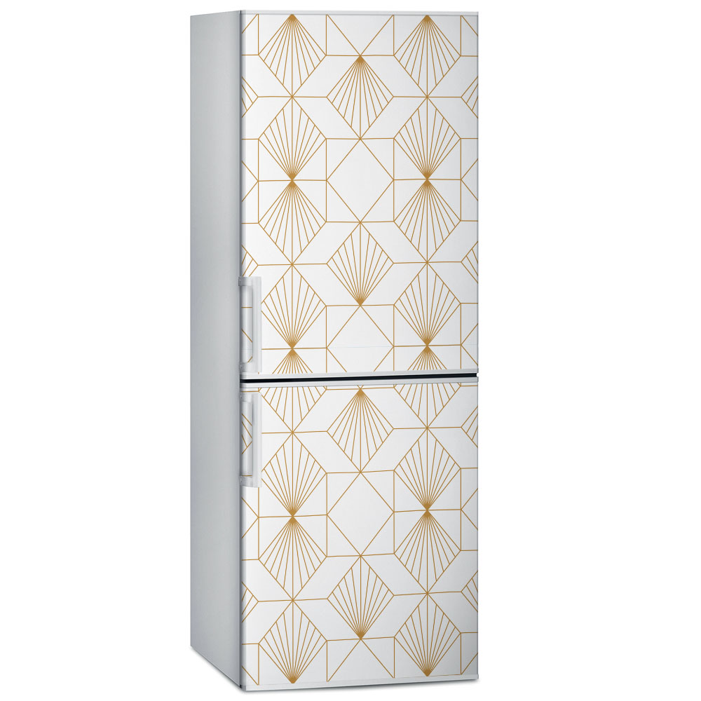 Αυτοκόλλητο ψυγείου GEOMETRICAL LUXURY RHOMBUSES