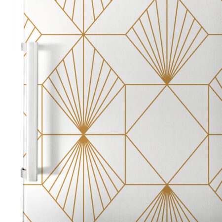 Αυτοκόλλητο ψυγείου GEOMETRICAL LUXURY RHOMBUSES - Αλλα Sticky 2