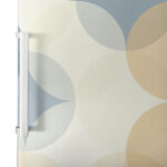 Αυτοκόλλητο ψυγείου GEOMETRICAL PASTEL CIRCLES