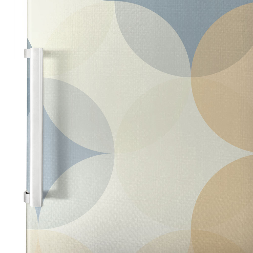 Αυτοκόλλητο ψυγείου GEOMETRICAL PASTEL CIRCLES