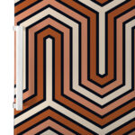 Αυτοκόλλητο ψυγείου GEOMETRICAL RETRO PATTERN
