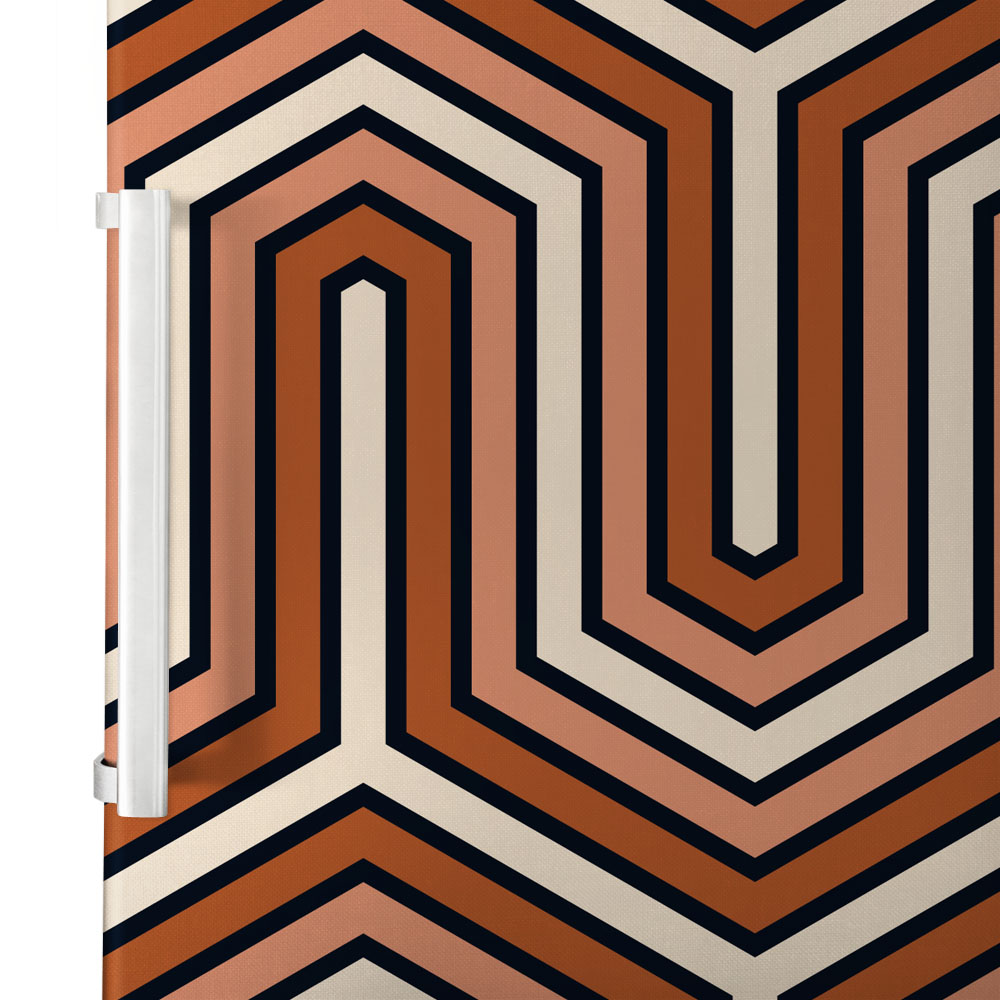 Αυτοκόλλητο ψυγείου GEOMETRICAL RETRO PATTERN
