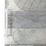 Αυτοκόλλητο ψυγείου GREY STONE LEAVES