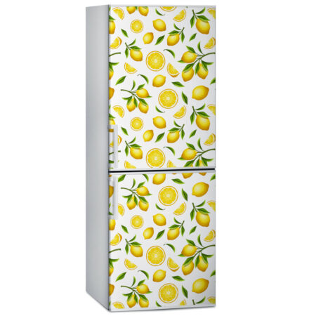 Αυτοκόλλητο ψυγείου LEMONS - Food and Drink