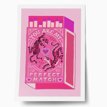 Πόστερ PERFECT MATCH - Ζωα Sticky 1