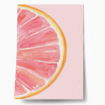 Πόστερ PINK GRAPEFRUIT