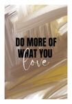 Πόστερ RETRO TRENDY DO MORE OF WHAT YOU LOVE