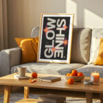 Πόστερ RETRO TRENDY GLOW SHINE
