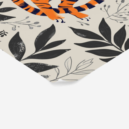 Πόστερ RETRO TRENDY SLEEPING TIGER - Ζωα Sticky 2
