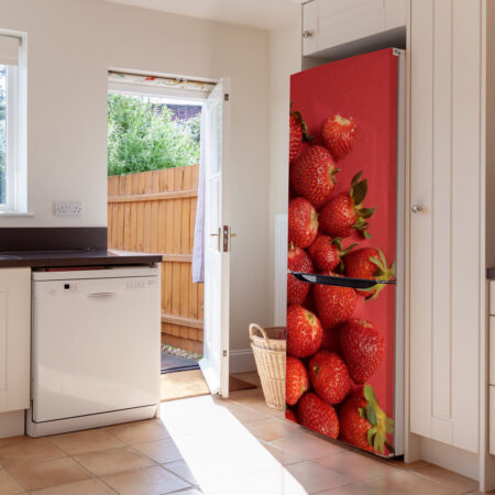 Αυτοκόλλητο ψυγείου STRAWBERRIES 2 - Food and Drink Sticky 1
