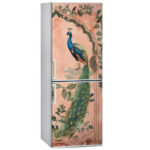 Αυτοκόλλητο ψυγείου VINTAGE PEACOCK