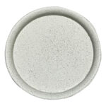 ΠΙΑΤΟ FIBER CLAY ΜΠΕΖ-ΓΡΑΝΙΤΗ ΣΤΡΟΓΓΥΛΟ ΓΙΑ ΚΑΣΠΩ - Φ40x3.5cm
