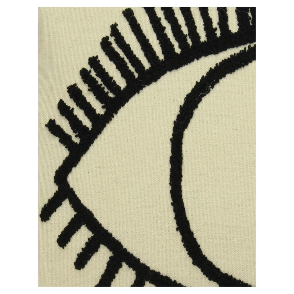 Μαξιλάρι Μάτι Ιβουάρ Βαμβακερό 35x50cm